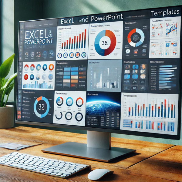 Excel and PowerPoint Templates Pack    باقة قوالب الاكسيل و الباور بوينت